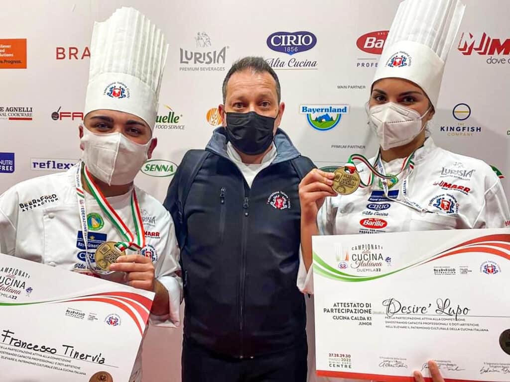 MEDAGLIE URCS Campionati della Cucina Italiana