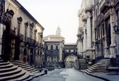 Catania via Crociferi